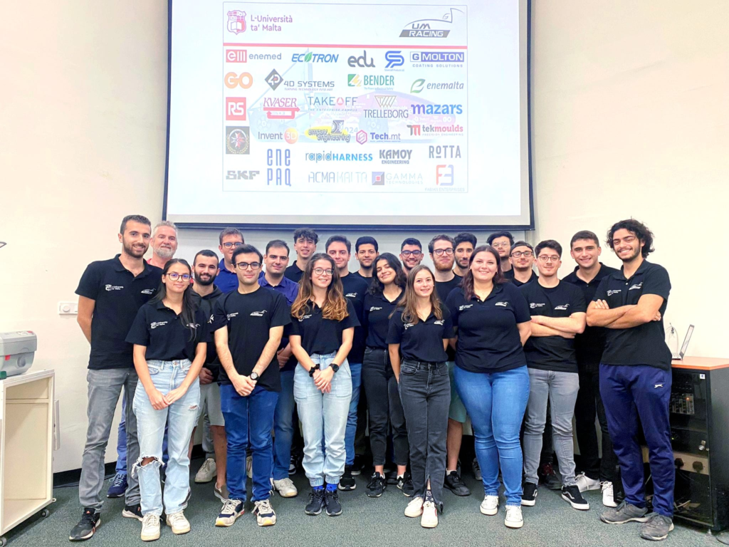 The team of 40 brilliant young minds united together for one goal – to build first fully electric car in Malta and compete in Silverstone UK 2024, 17-22 July.