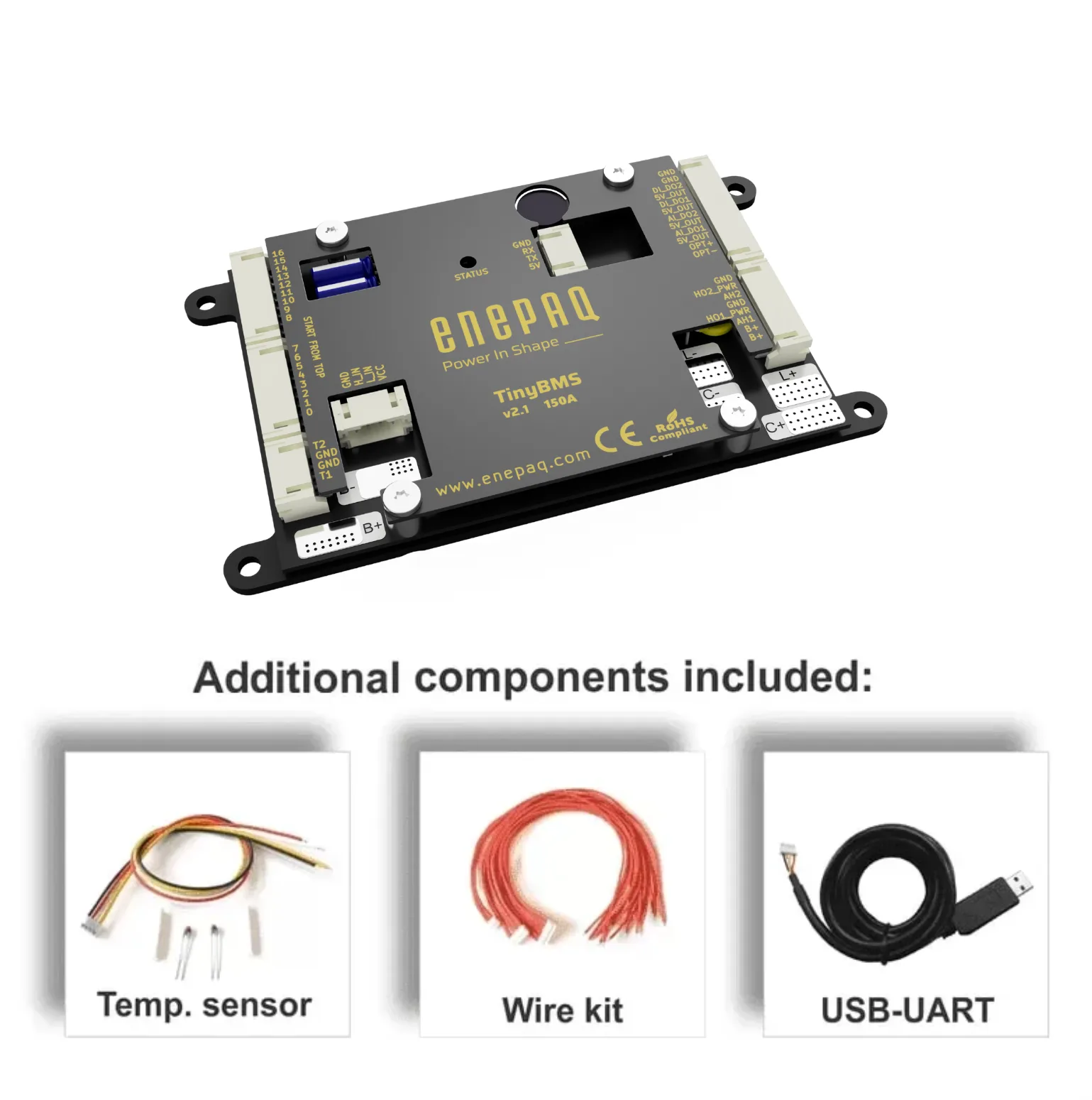 Battery Management System BMS – TinyBMS v2.1 High Power