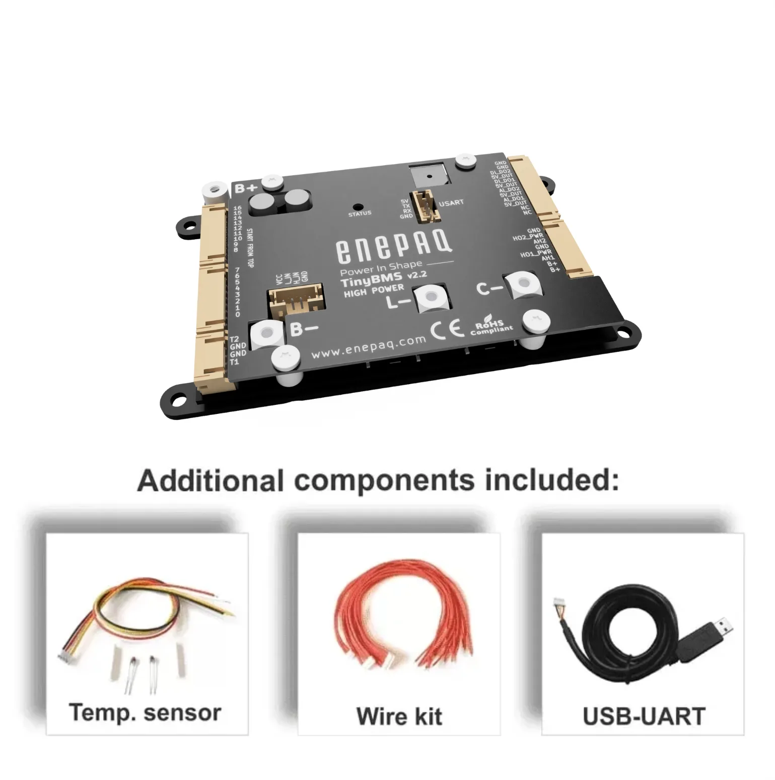 Battery Management System BMS – TinyBMS v2.2 High Power
