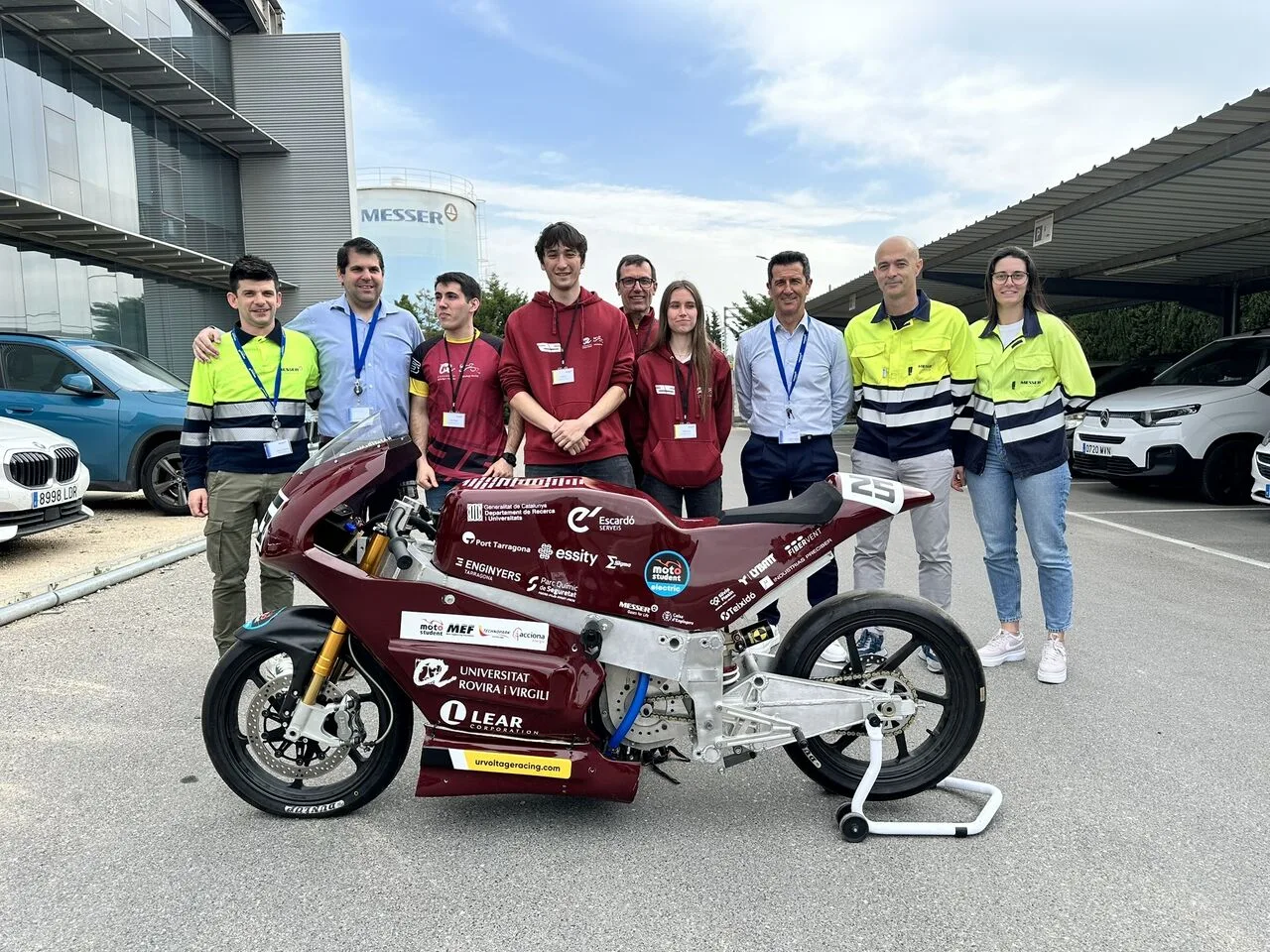 These engineers from URVoltage Racing team built electric motorcycle with ENEPAQ modules.